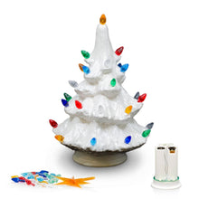 Load image into Gallery viewer, Vintage Christmas Tree 7" battery