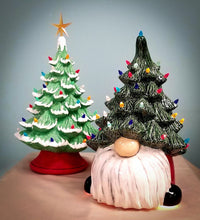 Load image into Gallery viewer, Gnome Christmas Tree 13.5"