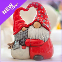 Load image into Gallery viewer, Hugging Gnome and Snowman