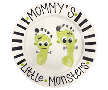 Load image into Gallery viewer, Rimmed Dinner Plate 12"
