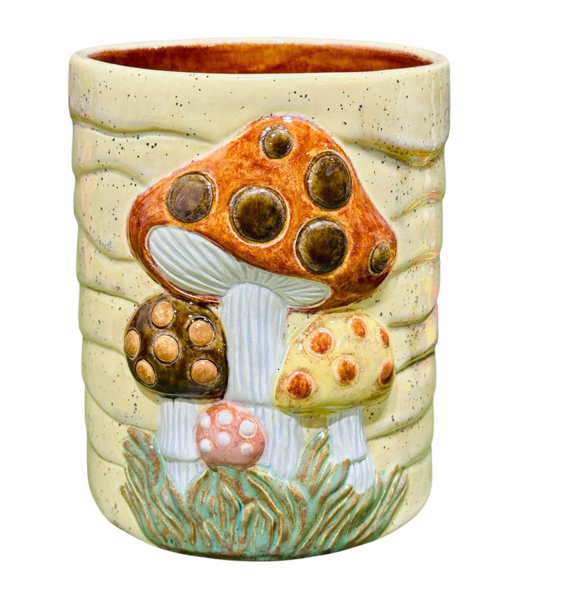 Retro Mushroom Container