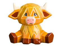 Load image into Gallery viewer, Highland Cow Facet-ini
