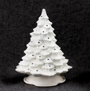 Vintage Christmas Tree 11"