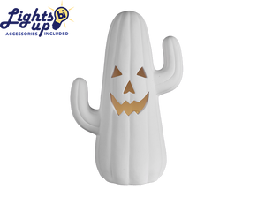 Lighted Cact-O-Lantern