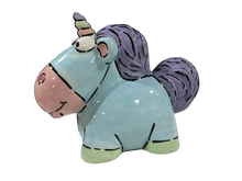 Load image into Gallery viewer, Fluffy Unicorn bank
