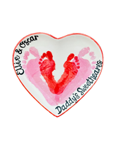 Load image into Gallery viewer, Heart plate 11"
