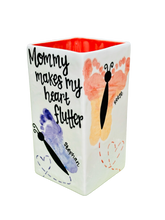 Load image into Gallery viewer, Square Vase tall
