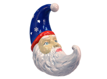 Load image into Gallery viewer, Lighted Crescent Santa/Man in the Moon
