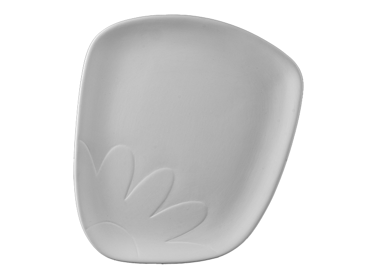 Funky Blooms plate