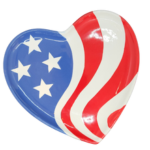Load image into Gallery viewer, Heart plate 11"
