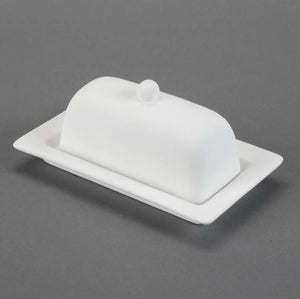 Rimmed Butter Dish