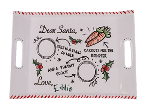 Santa Modern Serving Tray