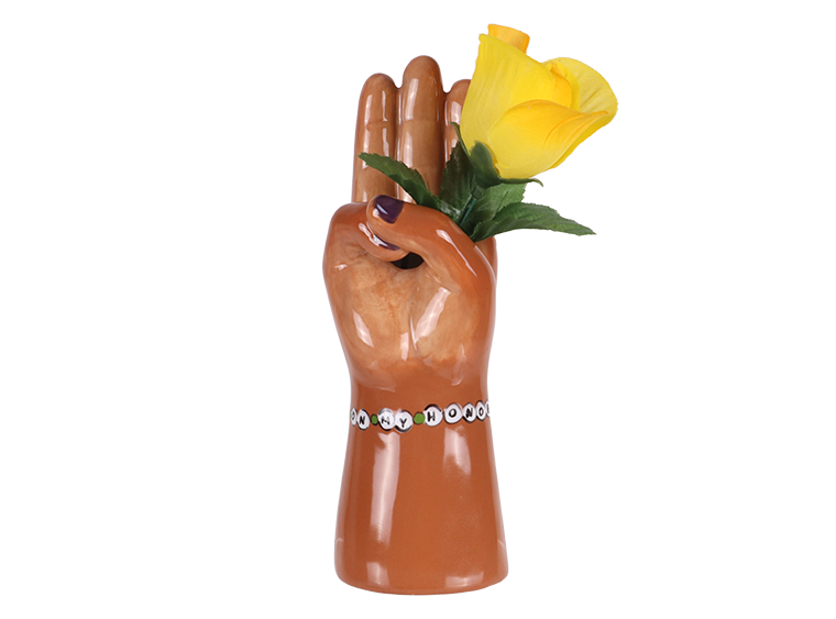 Girl Scout Promise Vase