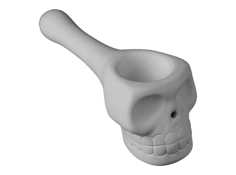 Skull pipe