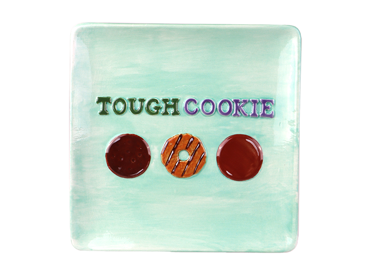 Girl Scout Tough Cookie Plate