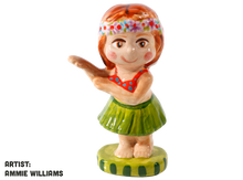 Load image into Gallery viewer, Holly Hula Girl
