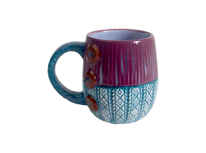 Knit Mug w/buttons