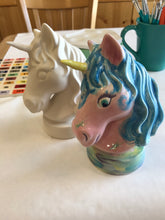 Load image into Gallery viewer, Unicorn bust bank
