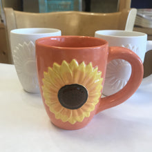 Load image into Gallery viewer, Sunflower mug
