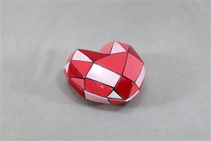 Faceted heart box