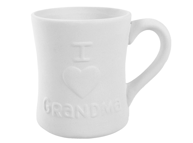 I Heart Grandma mug