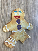 Load image into Gallery viewer, Bite Me Gingerbread ornament
