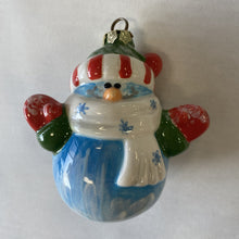 Load image into Gallery viewer, Snowman ornament
