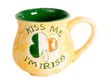 Load image into Gallery viewer, Kiss Me I&#39;m Irish mug
