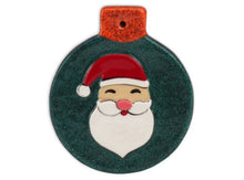 Load image into Gallery viewer, Santa ball flat ornament
