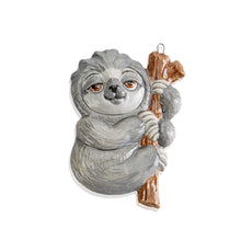 Load image into Gallery viewer, Sloth ornament
