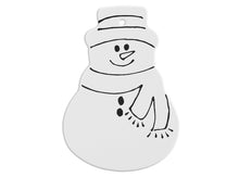 Load image into Gallery viewer, Snowman ornament HD
