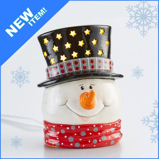 Snowman Head Light Up