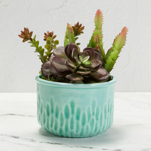 Textured planter - fluted