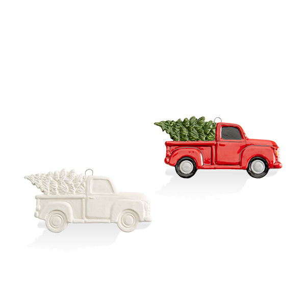 Truck with Tree ornament