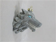 Load image into Gallery viewer, Origami Wolf ornament
